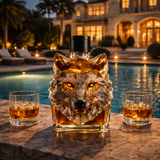 Carafe à whisky – Édition Loup